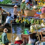 Tra On floating market
