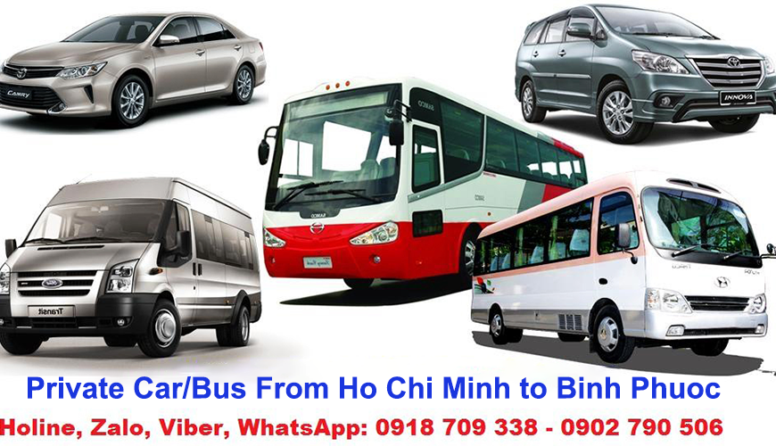 Private Car From Ho Chi Minh to Binh Phuoc