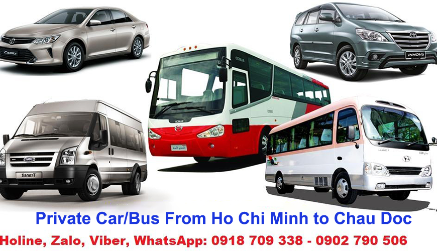 Private Car From Ho Chi Minh to Chau Doc