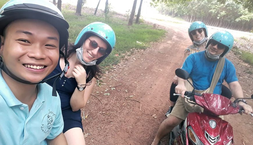 Cu Chi Tunnels By Scooter