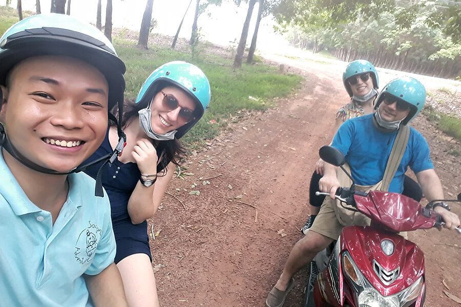 Cu Chi Tunnels By Scooter
