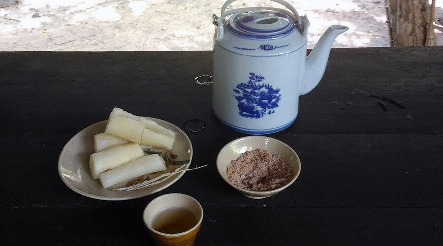 cassava served in Cu Chi