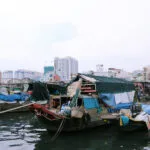 Fruit floating market in Ho Chi Minh City