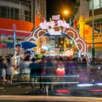 Lantern Street in Ho Chi Minh City