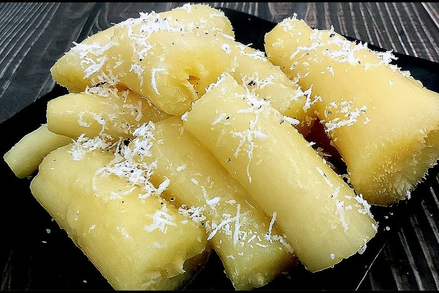 Boiled cassava