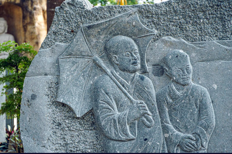 Dhammapada Sutra Garden in Phuoc Hau Pagoda