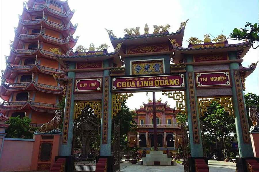 Linh Quang Pagoda in Phu Quy