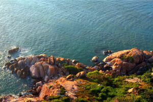 a view from Ke Ga lighthouse
