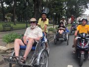 cycling in Ho Chi Minh