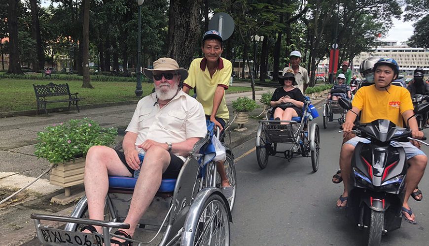 cycling in Ho Chi Minh