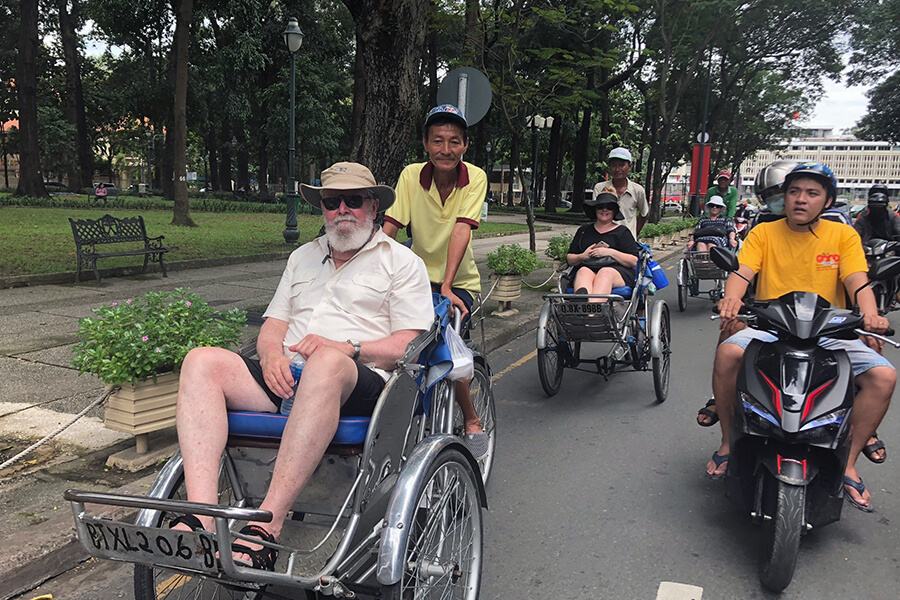 cycling in Ho Chi Minh