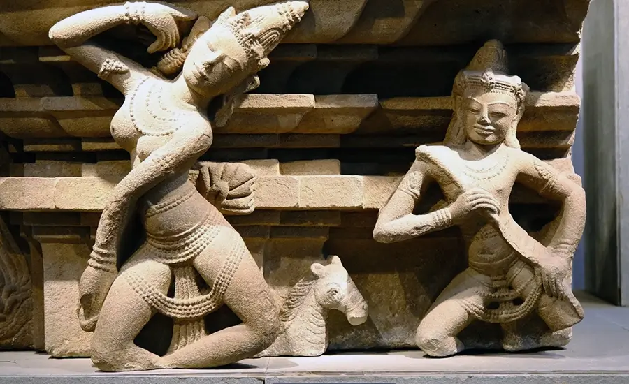 Apsara statue national treasure of Champa culture