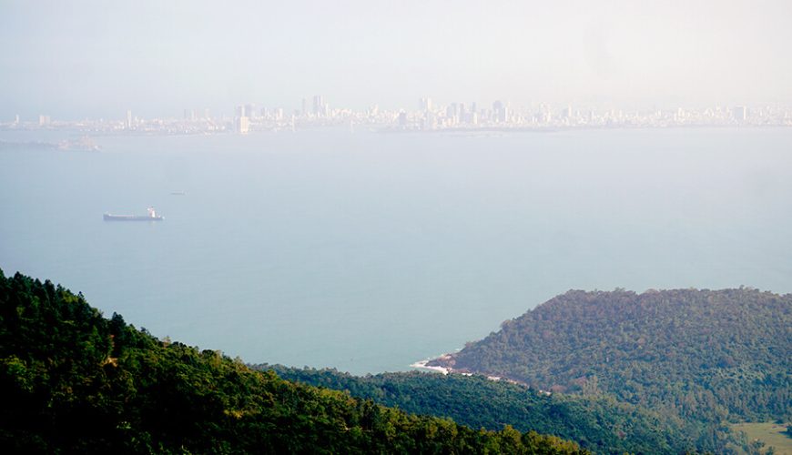a view from Hai Van pass