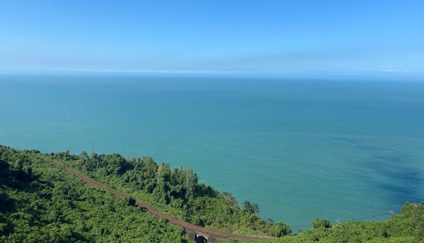view from Hai Van Pass
