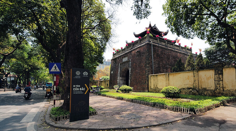 North Gate in Hanoi