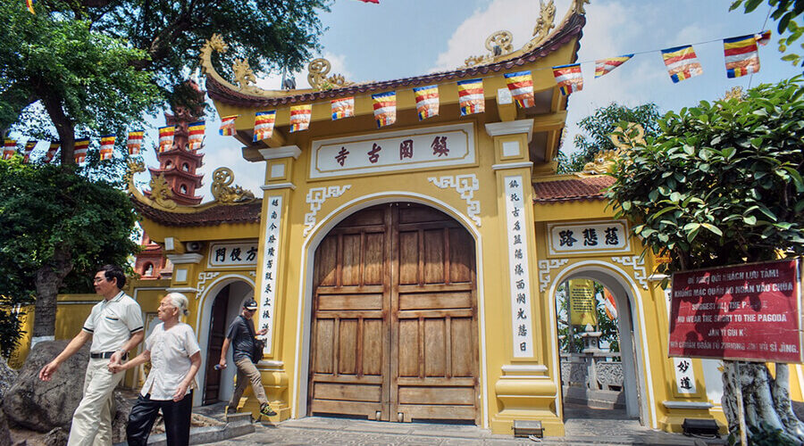 Tran Quoc Pagoda in Hanoi