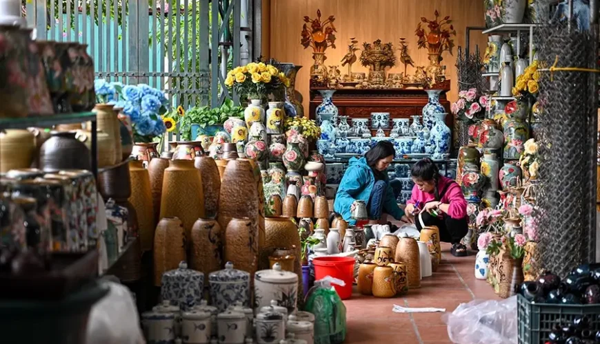Bat Trang pottery village