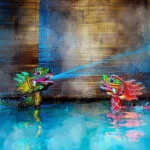 water puppetry show in Hanoi