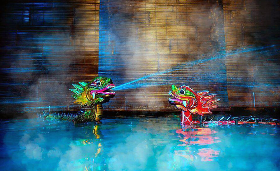 water puppetry show in Hanoi