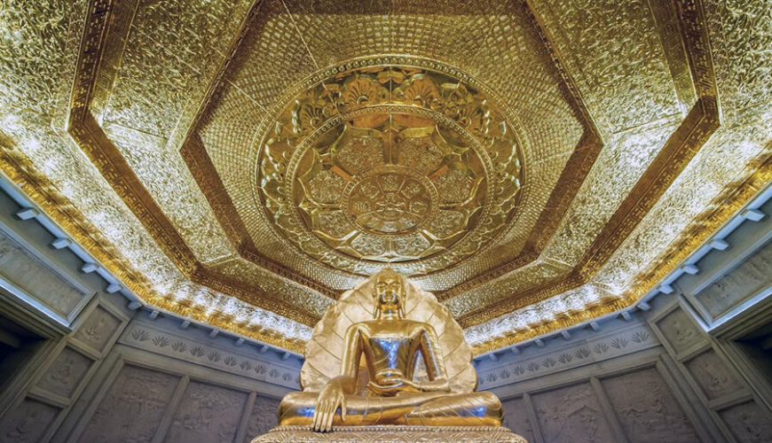 Buddha statue in Bai Dinh pagoda