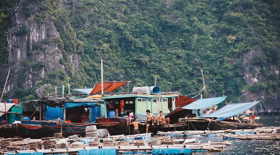 Cua Van fishing village