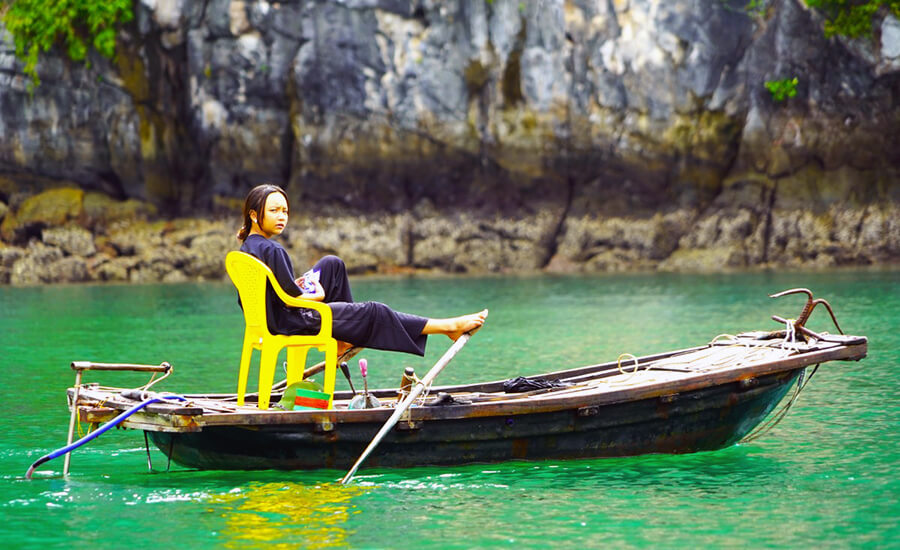 Cua Van fishing village