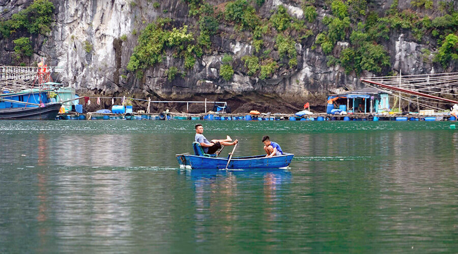 Cua Van fishing village