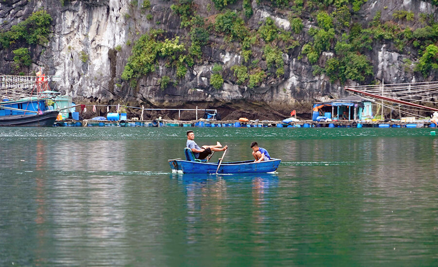Cua Van fishing village