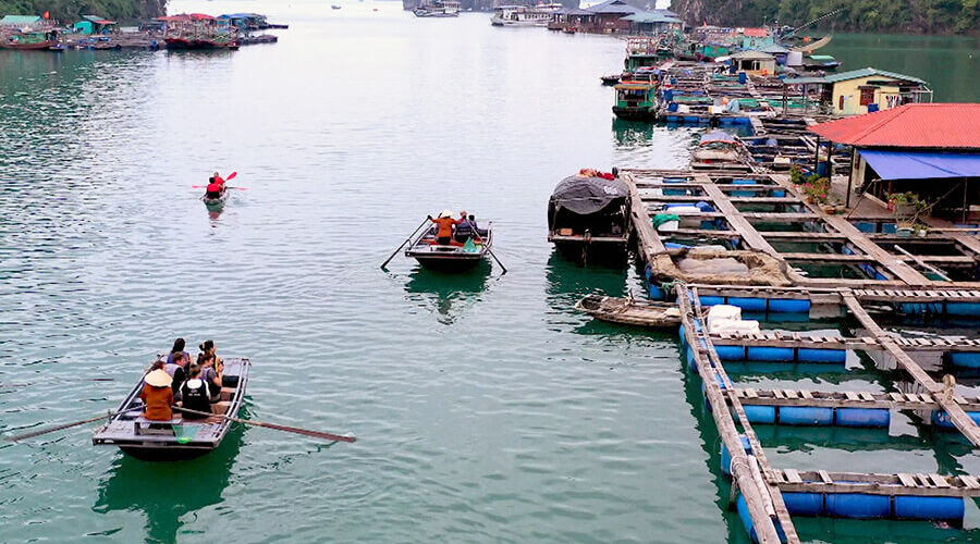 Cua Van fishing village