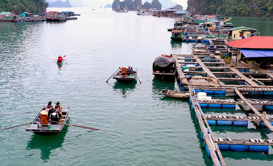 Cua Van fishing village