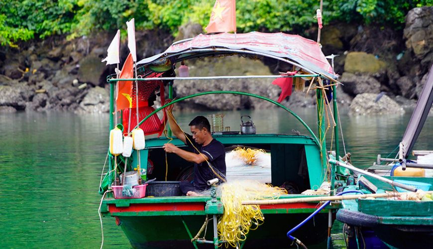 Cua Van fishing village