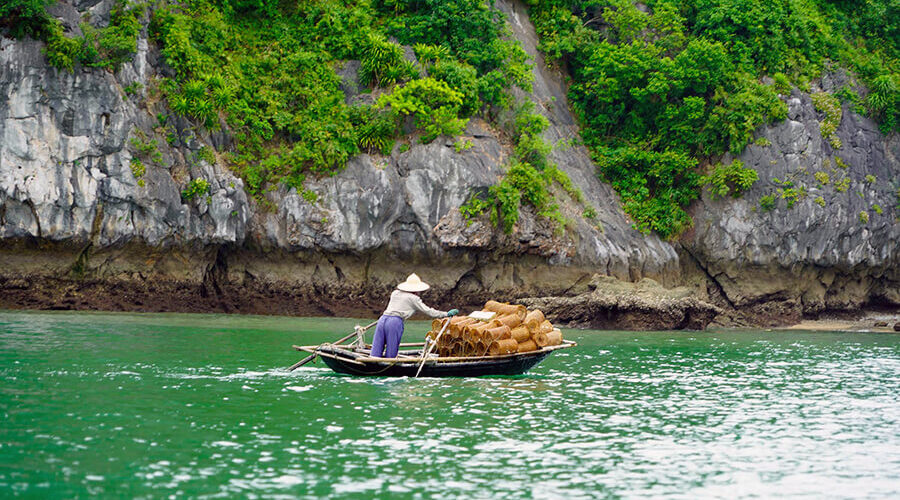 Cua Van fishing village
