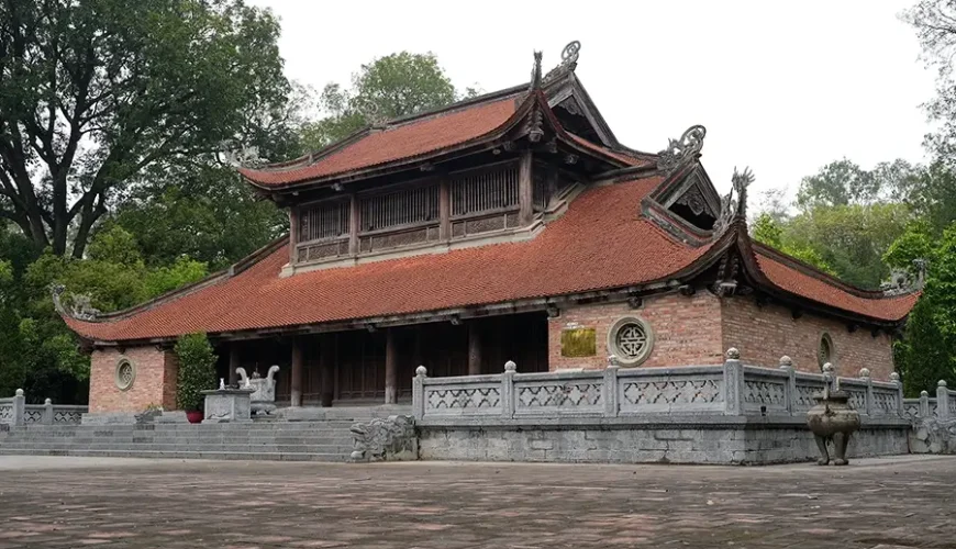 Kinh Thien hall in Son Tay ancient citadel