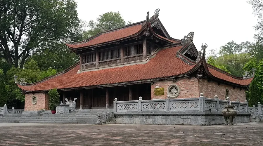Kinh Thien hall in Son Tay ancient citadel