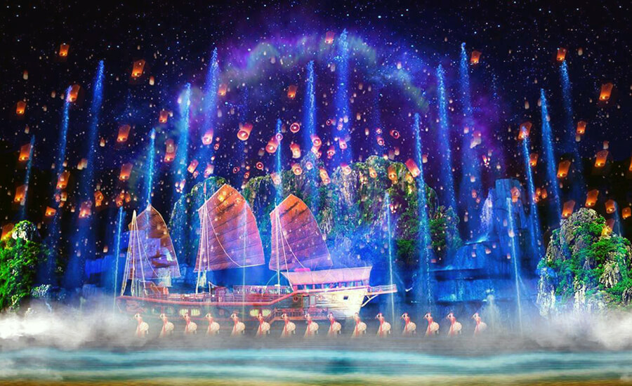 Tuan Chau Water Music Show