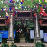 entrance of Tay Phuong Pagoda