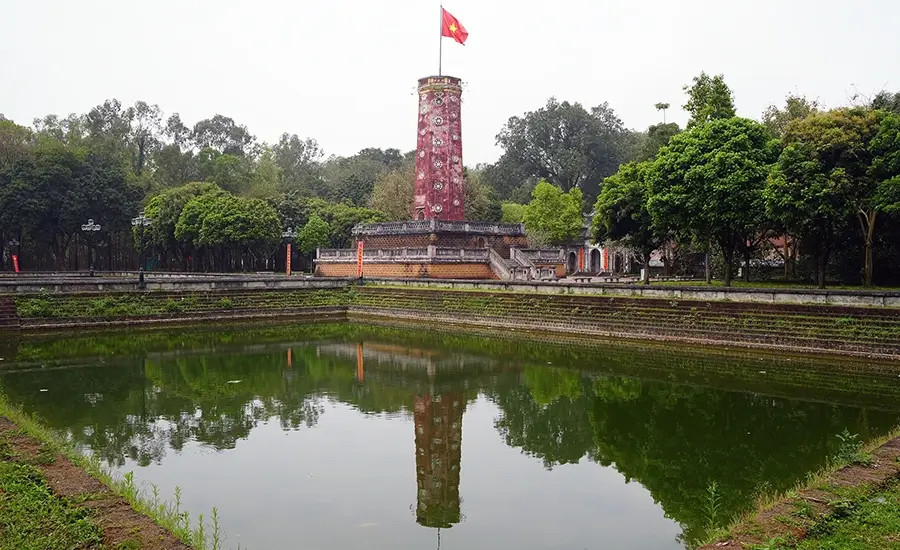 watchtower in Son Tay ancient citadel