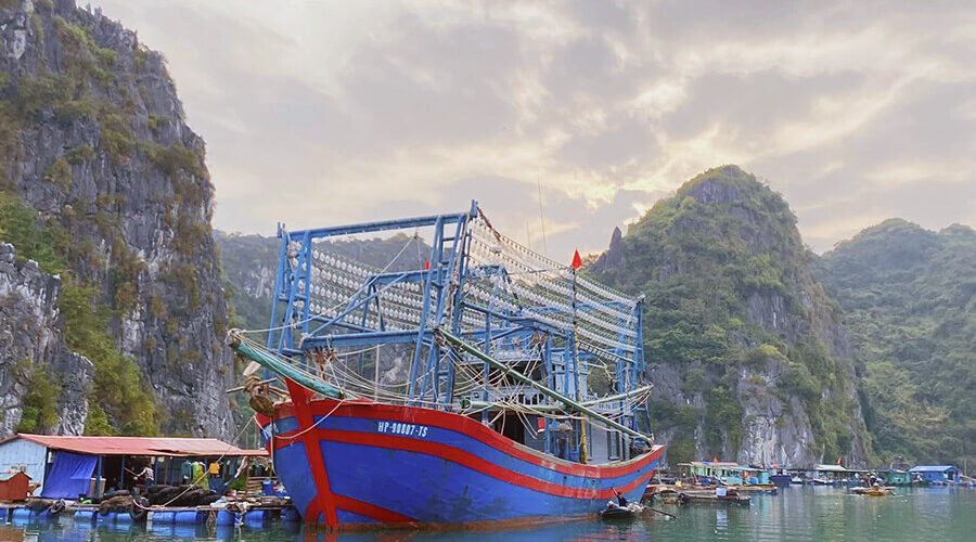 Cai Beo fishing village