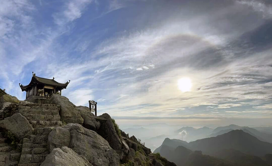 Dong Pagoda in Yen Tu
