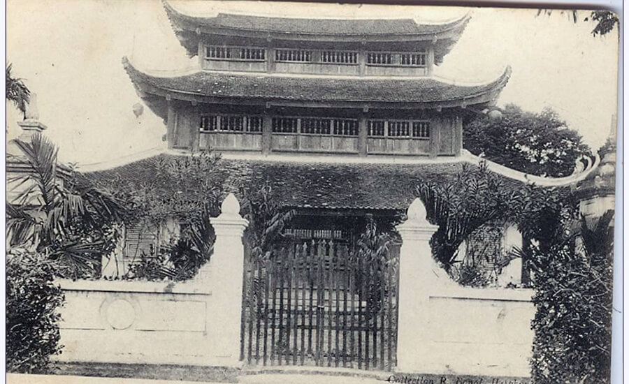 Du Hang pagoda in the past