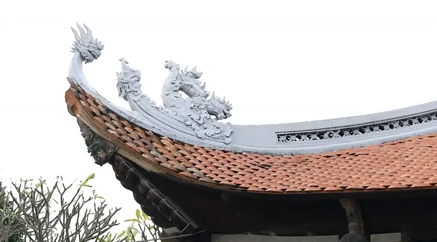 roof of Hang Kenh communal house