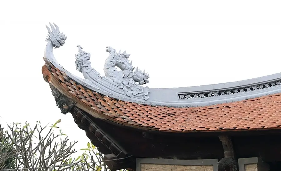roof of Hang Kenh communal house