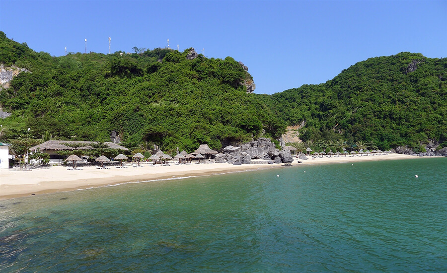 Monkey island in Cat Ba
