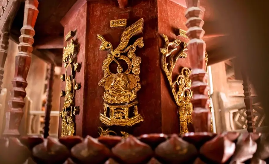 Nine-Story Lotus Tower in But Thap pagoda