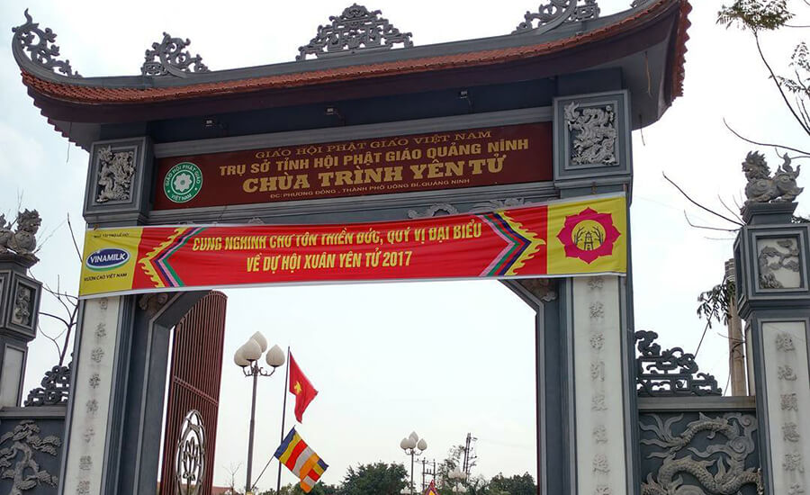 Trinh Pagoda in Yen Tu