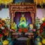altar of Ly Chieu Hoang in Rong temple