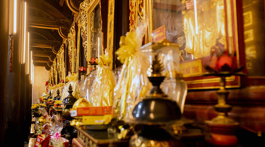 altar of Ly Emperors in Dong Temple