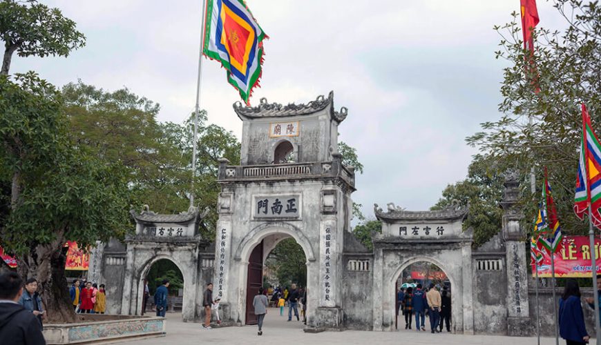Tran Royal temple in Ninh Binh