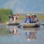 boating in Xuan Thuy National Park