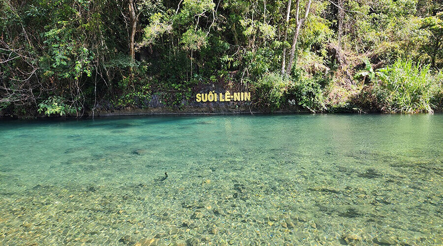 Lenin stream in Cao Bang